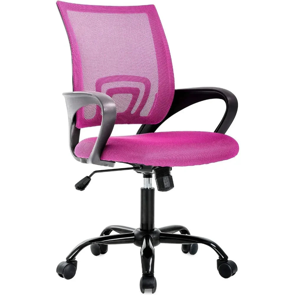 Office Chair Ergonomic Cheap Desk Chair Mesh Computer Chair Lumbar Support Modern Executive Adjustable Stool Rolling