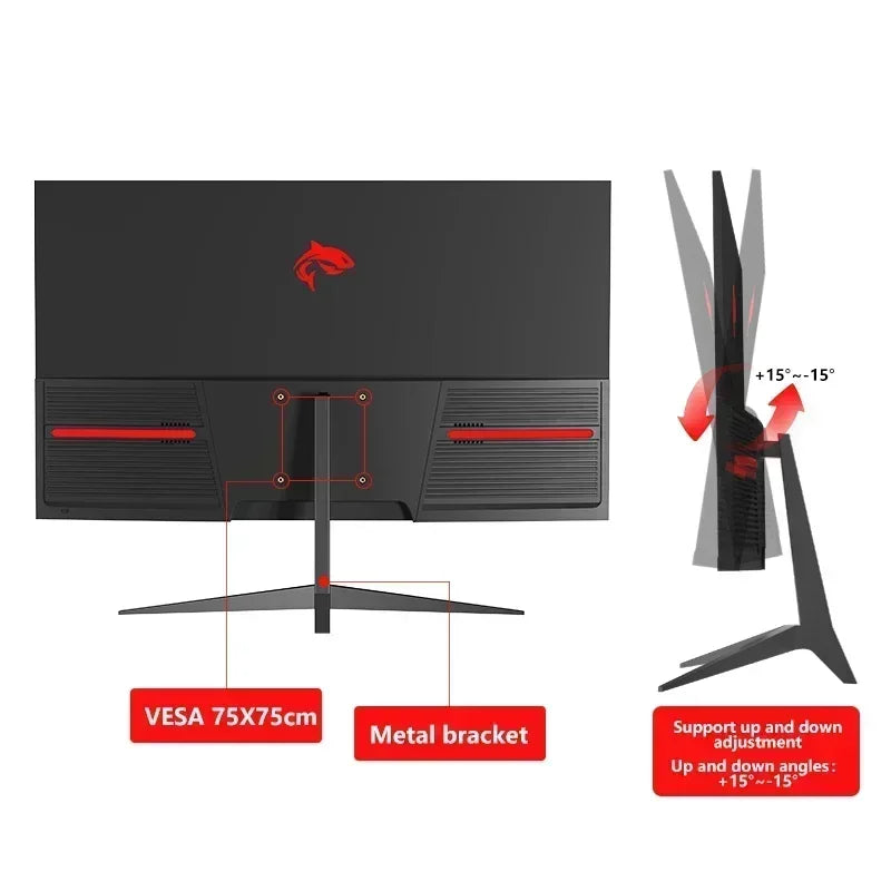 24-inch Curved 75Hz Gaming Monitor, HDMI/VGA