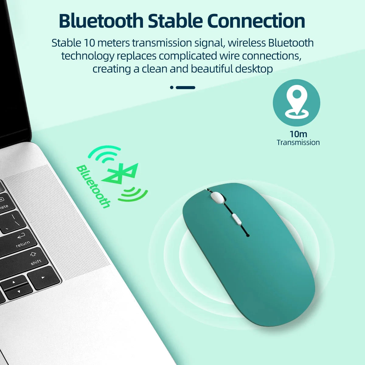 Colorful Bluetooth Wireless Mouse