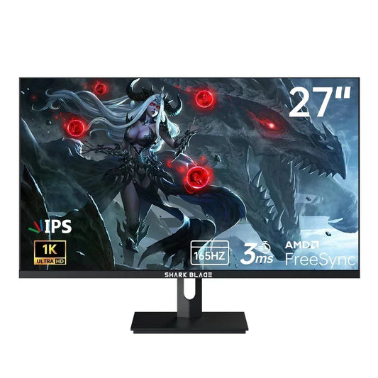 27-inch 165Hz 1440p Gaming Monitor, 1ms FreeSync IPS