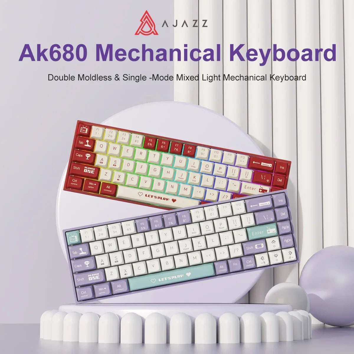 Ajazz AK680 Mechanical Keyboard